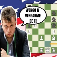 Miniatura del video: ¡JUEGA A GENERAR CAOS EN EL TABLERO! 👀: Niemann vs Caruana (Campeonato EE.UU. 2024)