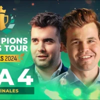 Miniatura del video: Carlsen vs. MVL, Nepo vs. Firouzja | ¿Quién llegará a la GRAN FINAL?Champions Chess Tour SEMIFINALES