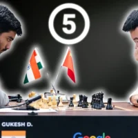 Miniatura del video: Gukesh vs Ding | Campeonato Mundial de Ajedrez 2024 | Partida 5