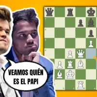 Miniatura del video: ¿QUIÉN ES EL JEFE? ¡EL CHOQUE QUE ESTABAS ESPERANDO! 🤯: Arjun vs Carlsen (Tata Steel India 2024)